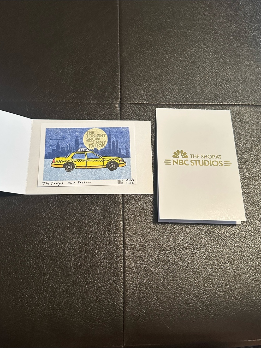 The Tonight Show Starring Jimmy Fallon Yellow Taxi Mini Print